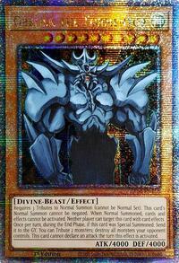 Obelisk the Tormentor (Quarter Century Secret Rare) #RA04-EN116