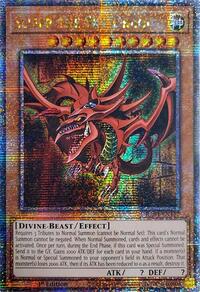 Slifer the Sky Dragon (Quarter Century Secret Rare) #RA04-EN117