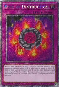 Ring of Destruction (Platinum Secret Rare) #RA04-EN119