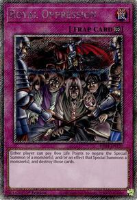 Royal Oppression (Platinum Secret Rare) #RA04-EN120