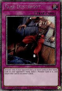 Trap Dustshoot (Platinum Secret Rare) #RA04-EN121