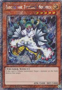 Zaborg the Thunder Monarch (Platinum Secret Rare) #RA04-EN125