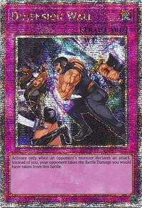 Dimension Wall (Quarter Century Secret Rare) #RA04-EN127