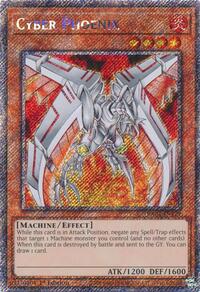 Cyber Phoenix (Platinum Secret Rare) #RA04-EN129