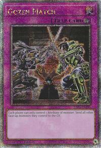 Gozen Match (Quarter Century Secret Rare) #RA04-EN134