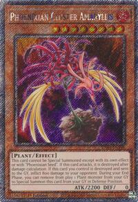 Phoenixian Cluster Amaryllis (Platinum Secret Rare) #RA04-EN136