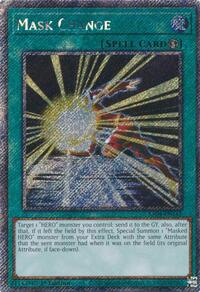Mask Change (Platinum Secret Rare) #RA04-EN142