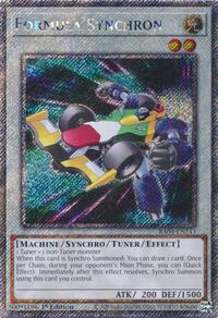 Formula Synchron (Platinum Secret Rare) #RA04-EN143