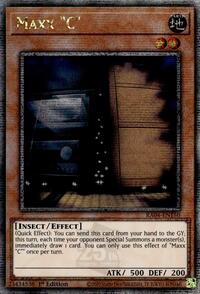 Maxx "C" (Quarter Century Secret Rare) #RA04-EN150