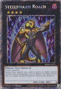Steelswarm Roach (Platinum Secret Rare) #RA04-EN151