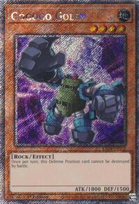 Gogogo Golem (Platinum Secret Rare) #RA04-EN152