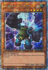 Gogogo Golem (Quarter Century Secret Rare) #RA04-EN152