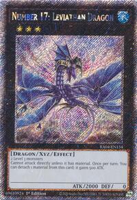 Number 17: Leviathan Dragon (Platinum Secret Rare) #RA04-EN154