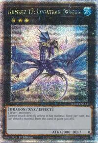 Number 17: Leviathan Dragon (Quarter Century Secret Rare) #RA04-EN154