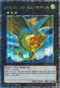 Leviair the Sea Dragon (Quarter Century Secret Rare) #RA04-EN155