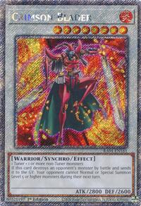 Crimson Blader (Platinum Secret Rare) #RA04-EN161