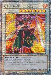 Crimson Blader (Quarter Century Secret Rare) #RA04-EN161