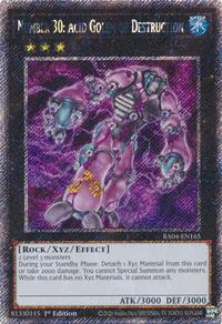 Number 30: Acid Golem of Destruction (Platinum Secret Rare) #RA04-EN165