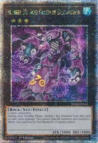 Number 30: Acid Golem of Destruction (Quarter Century Secret Rare) #RA04-EN165