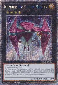 Number 16: Shock Master (Platinum Secret Rare) #RA04-EN166