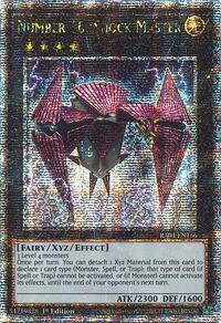Number 16: Shock Master (Quarter Century Secret Rare) #RA04-EN166