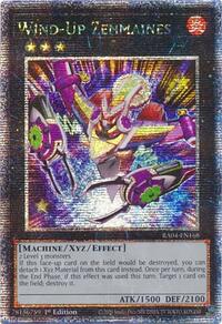 Wind-Up Zenmaines (Quarter Century Secret Rare) #RA04-EN168