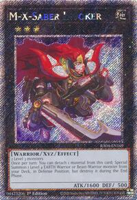 M-X-Saber Invoker (Platinum Secret Rare) #RA04-EN169
