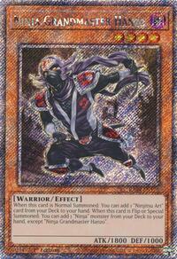 Ninja Grandmaster Hanzo (Platinum Secret Rare) #RA04-EN173
