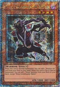 Ninja Grandmaster Hanzo (Quarter Century Secret Rare) #RA04-EN173