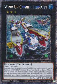 Wind-Up Carrier Zenmaity (Platinum Secret Rare) #RA04-EN175