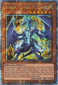 Lightpulsar Dragon (Quarter Century Secret Rare) #RA04-EN176