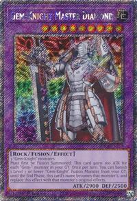 Gem-Knight Master Diamond (Platinum Secret Rare) #RA04-EN178