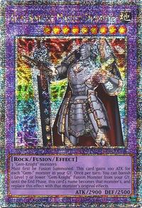 Gem-Knight Master Diamond (Quarter Century Secret Rare) #RA04-EN178