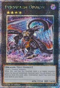 Evilswarm Ophion (Quarter Century Secret Rare) #RA04-EN179