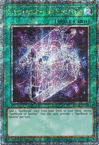 Spellbook of Secrets (Quarter Century Secret Rare) #RA04-EN189