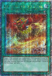 Circle of the Fire Kings (Quarter Century Secret Rare) #RA04-EN195