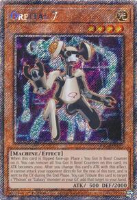 Orbital 7 (Platinum Secret Rare) #RA04-EN197