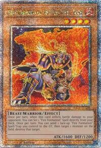 Brotherhood of the Fire Fist - Bear (Quarter Century Secret Rare) #RA04-EN198