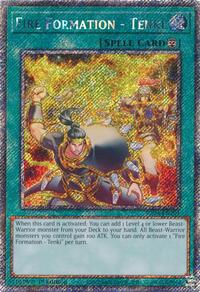 Fire Formation - Tenki (Platinum Secret Rare) #RA04-EN201
