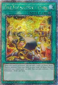Fire Formation - Tenki (Quarter Century Secret Rare) #RA04-EN201