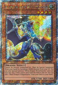 White Dragon Wyverburster (Quarter Century Secret Rare) #RA04-EN203