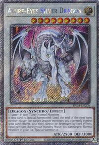 Azure-Eyes Silver Dragon (Platinum Secret Rare) #RA04-EN208