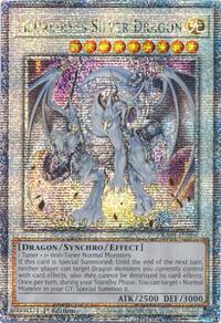 Azure-Eyes Silver Dragon (Quarter Century Secret Rare) #RA04-EN208