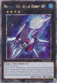 Number 101: Silent Honor ARK (Platinum Secret Rare) #RA04-EN211