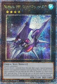 Number 101: Silent Honor ARK (Quarter Century Secret Rare) #RA04-EN211