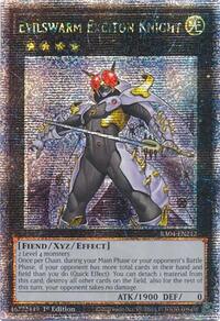 Evilswarm Exciton Knight (Quarter Century Secret Rare) #RA04-EN212