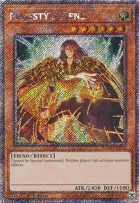 Majesty's Fiend (Platinum Secret Rare) #RA04-EN216