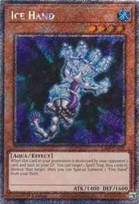 Ice Hand (Platinum Secret Rare) #RA04-EN225