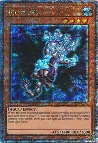 Ice Hand (Quarter Century Secret Rare) #RA04-EN225