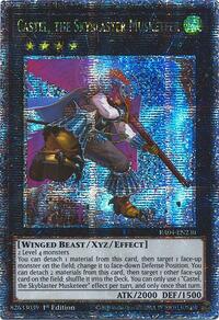 Castel, the Skyblaster Musketeer (Quarter Century Secret Rare) #RA04-EN230
